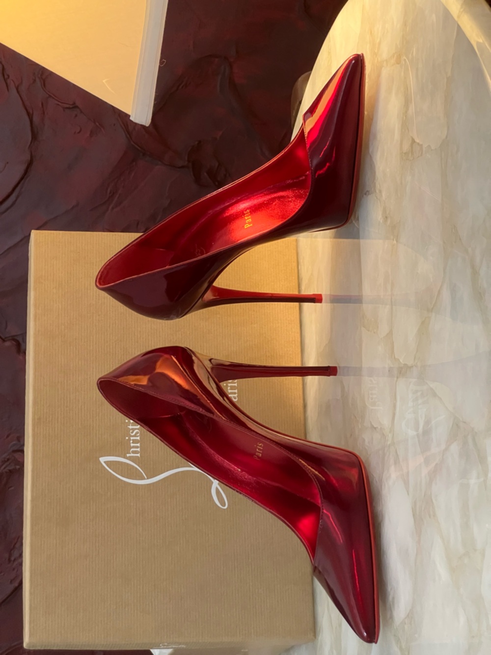 Authentic Exclusive Christian Louboutin Kate 100 Pumps - Picture 7 of 17